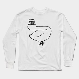 Duck toothbrush Long Sleeve T-Shirt